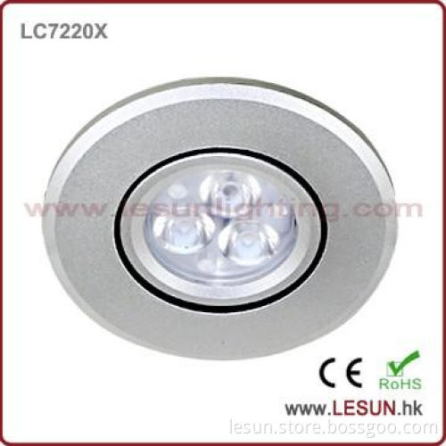 Osram chip 3*1W led ceiling fixtures recessed LC7220X
